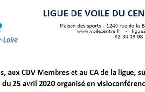 Lettre d'info Ligue Centre V-de-L du 26 04 20